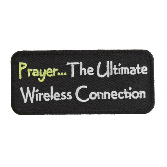 Prayer The Ultimate Wireless Connection Patch - 4x1.75 inch P1071