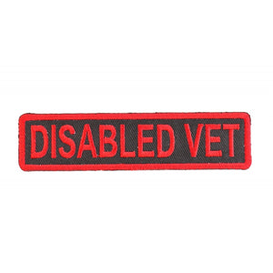 Disabled Vet Patch - 4x1 inch P1231