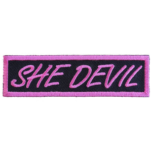 She Devil Patch - 3.5x1 inch P1316