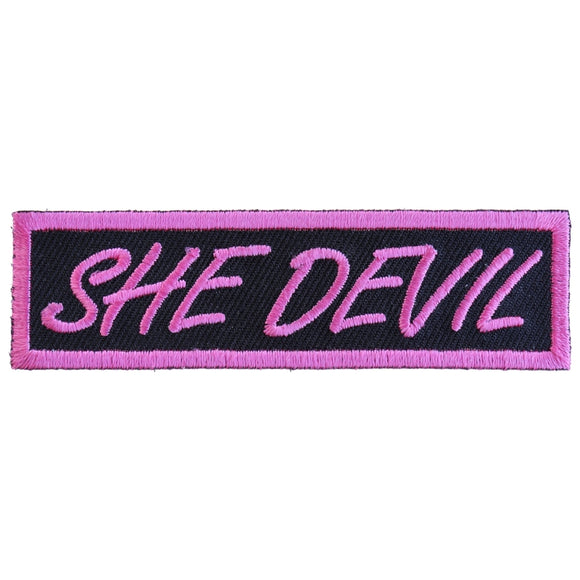 She Devil Patch - 3.5x1 inch P1316