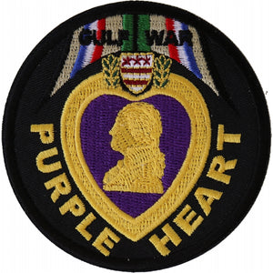 Gulf War Purple Heart Patch - 3x3 inch P1368