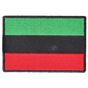 African Flag Patch - 3x2 inch P1524