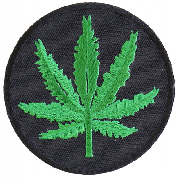 Marijuana Leaf Patch - 3x3 inch P2400