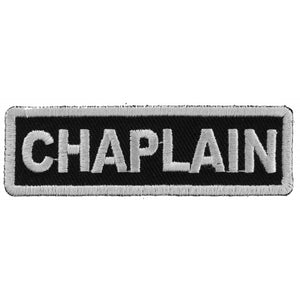 Chaplain Patch - 3x1 inch P2719