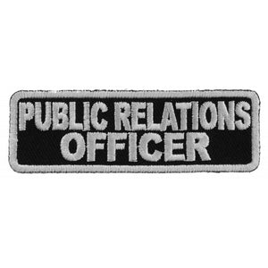 Public Relations Officer Patch - 3x1 inch P2860