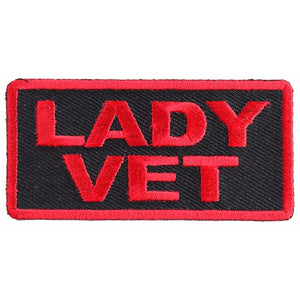 Lady Vet Patch - 3x1.5 inch P2869