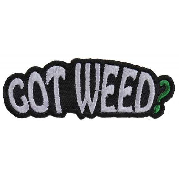Got Weed Patch - 3x1 inch P3132