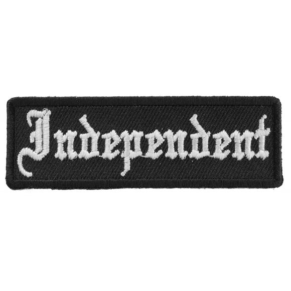 Independent Patch for Bikers - 3x1 inch P3158