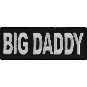 Big Daddy Biker Patch - 4x1.5 inch P3571