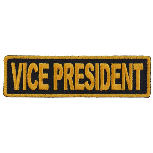 Vice President Patch 3.5 Inch Yellow - 3.5x1 inch P3722