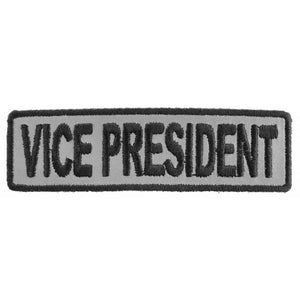 Vice President Patch 3.5 Inch Reflective - 3.5x1 inch P3749