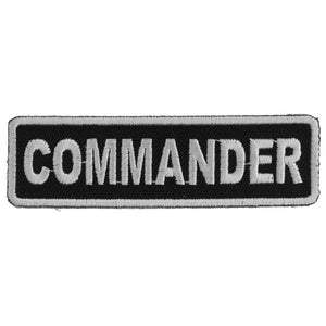 Commander Patch - 3.5x1 inch P3977