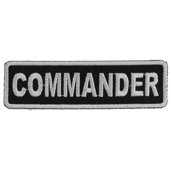 Commander Patch - 3.5x1 inch P3977