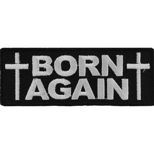 Born Again Patch - 4x1.5 inch P4153