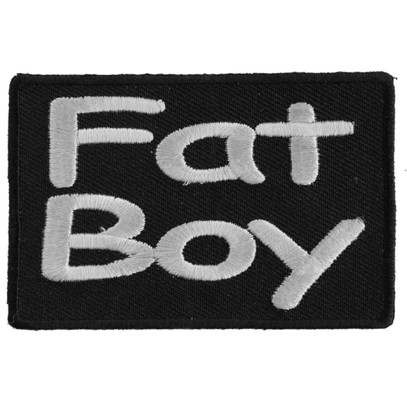 Fat Boy Patch - 3x2 inch P4156