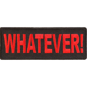 Whatever Patch - 4x1.5 inch P4273