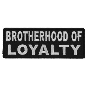 Brotherhood Of Loyalty Military Morale Patch - 4x1.5 inch P4764