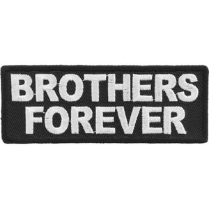 Brothers Forever Iron on Morale Patch - 4x1.5 inch P5335