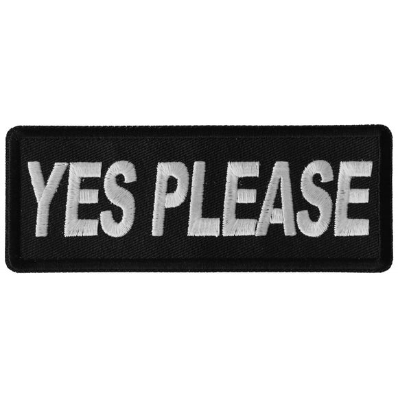 Yes Please Patch - 4x1.5 inch P6270