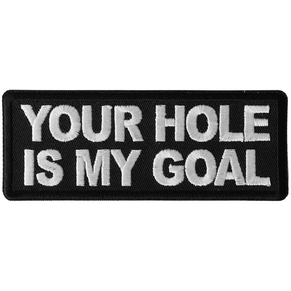 Your hole is my Goal Patch - 4x1.5 inch P6314