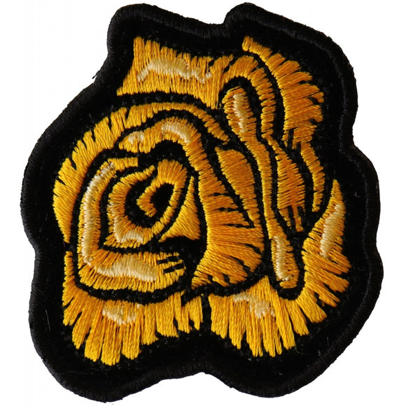 Yellow Rose Patch - 2x2.25 inch P6653